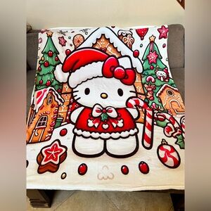 Hello Kitty Santa Oversized Holiday Blanket 🎅🥰